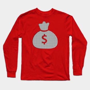 Money Bag Icon Long Sleeve T-Shirt